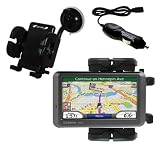 Garmin Nuvi 760 Flexible Auto Windshield Holder with Car Charger - Uses Gomadic TipExchange