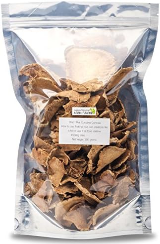 Herb Friend - 200 G. Dried Curcuma Comosa Slice Sheets.