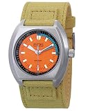 EOS Unisex Camper Tan Canvas Strap Watch #13STANORG