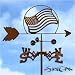 AMERICAN FLAG Weathervane