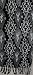 Batik Scarf - Black and White Goddess
