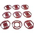 Milescraft 1217 TurnLock Bushing Set Guide Bushings for Routers