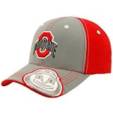 Top of the World Ohio State Buckeyes Gray EZ Goin 1-Fit Hat