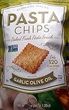 Pasta Chips Baked Fresh Pasta Snack Garlic Olive Oil 20 Oz. Bag