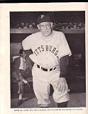 Bill Meyer Manager Pittsburgh Pirates Baseball Magazine photo circa 1949