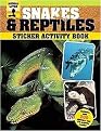 Snakes & Reptiles Sticker Activity Book (Paperback)