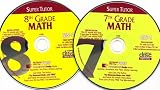 Lot 2 Super Tutor Middle School Math 7th 8th Grade Vista Xp