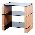 BLOK STAX DeLuxe 300 Three Shelf Oak Hifi Stand & AV TV Rack Unit