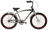 Nirve Skulls Mens 3-Speed Cruiser Bike