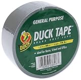 Duck 1146396 All Purpose Duct Tape, 1-7/8-Inch by 20-Yard, Silver