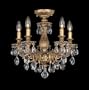 Schonbek Worldwide 5655-48TK 5 Light Milano Semi Flush Ceiling