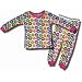 Paul Frank "Colorful Monkeys" 2 piece Thermal Pajamas for toddler Girls