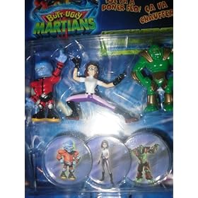 Butt Ugly Martians Figures -(Corporal Do-Wah/Angela Young/Alien Gorgon)
