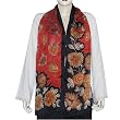 Fashion Scarves for Women Painted Silk 20 X 68 inches (rsrf067)