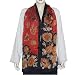 Fashion Scarves for Women Painted Silk 20 X 68 inches (rsrf067)