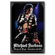 Michael Jackson Commerative Poster King of Pop London Wearing Black with Gold Suit RP5234 22x34