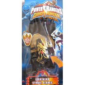 Click here to buy Power Rangers DinoThunder Lightning Strike Gloves With Flashlight by Power Rangers.