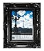 Kiera Grace Virginia Ornate Picture Frame, 4 by 6-Inch, Black