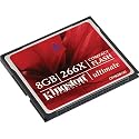 Kingston Ultimate 8 GB 266x CompactFlash Memory Card CF/8GB-U2