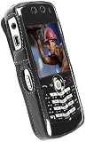 Krusell Classic Multidapt Silver Line Case for Blackberry Pearl 8100, Black/Grey