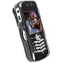 Krusell Classic Multidapt Silver Line Case for Blackberry Pearl 8100, Black/Grey