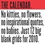 The Calendar 2010 wall calendar