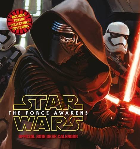 The Official Star Wars EP7 2016 Desk Easel Calendar