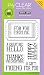 Hero Arts Big Ticket Polyclear Stamp Set