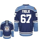 FROLIK #67 Florida Panthers RBK Premier Third NHL Hockey Jersey by Reebok (NHLPA Certified Custom Sewn Authentic Twill)