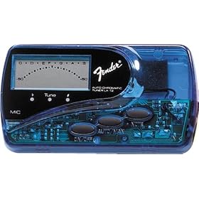 Fender LX-12 Auto-Chromatic Tuner. Lake Placid Blue