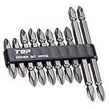 トップ(TOP) 電動ドリル用 ドライバビット マグネット付 10本組 DB2-1000S