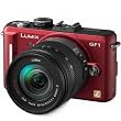 Panasonic Lumix DMC-GF1 12.1MP Micro Four-Thirds Interchangeable Lens Digital Camera with 14-45mm Lens (Red)