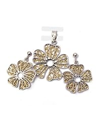 Sterling Silver Sets - Two Tone