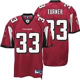 Michael Turner Red Reebok NFL Premier Atlanta Falcons Jersey - X-Large