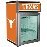 Texas Longhorns Glass Door Refrigerator