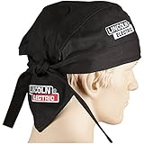 Lincoln Electric Black One Size Flame-Resistant Welding Doo Rag