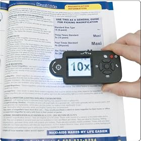 Clarity I-VU Portable 5x - 20x Digital Magnifier