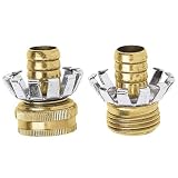Buy Gilmour 1 2-Inch Hose Male Female Couplers C12MF by Gilmour
