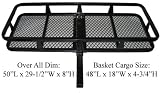 1,000 Lb Cargo Basket Luggage Carrier Hauler Rack 48x18
