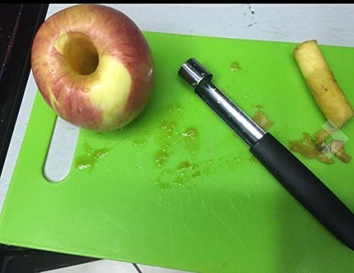 Stainless Steel Apple Corer - Large Handle - Great for Baked Apples - Strong and Durable - Dishwasher Safe - By Kitchome