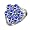 3.15 Ct Oval Blue Tanzanite Sterling Silver Ring
