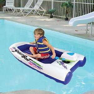 EB Excalibur XC5430WH 53-Inch Motorized Inflatable Speed Boat by 