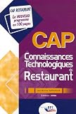 CAP Connaissances Technologiques de Restaurant