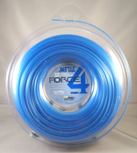 Force 4 .065-Inch-by-600-Foot Spool Mid-Range Commercial Grade Round 1-Pound Grass Trimmer Line, Blue FF065D1-12