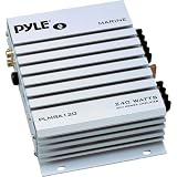 PYLE PLMRA120 240-Watt 2-Channel Waterproof Marine/Car Amplifier
