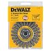 DEWALT DW4930  4-Inch by 5/8-Inch-11 Full Cable Twist Wire Wheel/Carbon Steel .020-Inch
