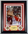 Nicklas Lidstrom Detroit Red Wings Autographed Photomint