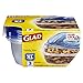 GladWare Family Size Food Storage Containers, XL | Large Square Food Storage, Containers Hold up to 104 Ounces of Food, Large Set 3 Count Food Containers