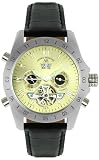 André Belfort - Galactique gold - Montre Homme - Bracelet en Cuir