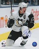 Signed Crosby Photograph - 8X10 JSA - Autographed NHL Photos